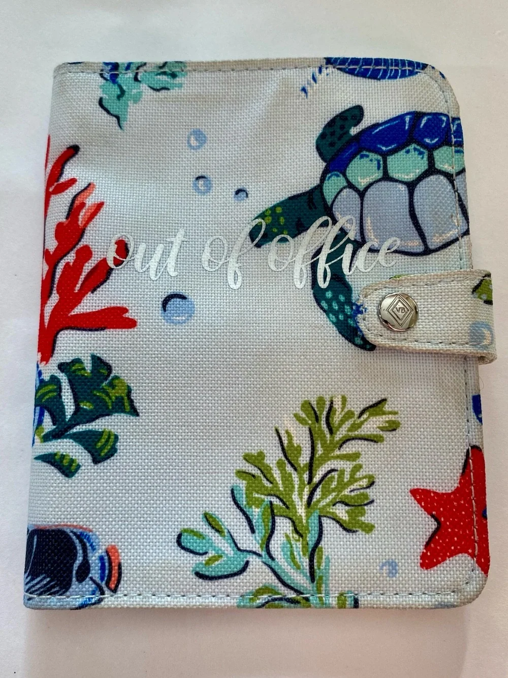Vera Bradley “Out of Office” Ocean Life Passport Wallet